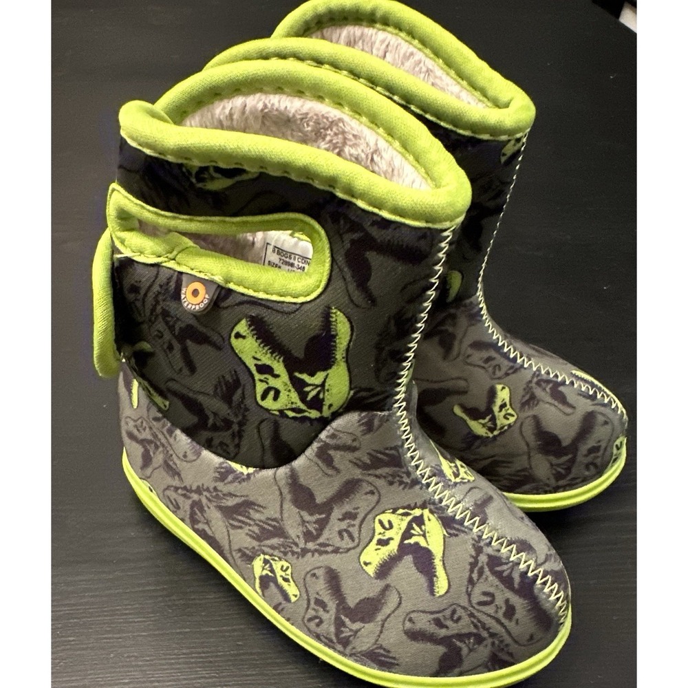 Baby Bogs 11 Boots Little Kids Size 7 Dinosaur Toddler‎